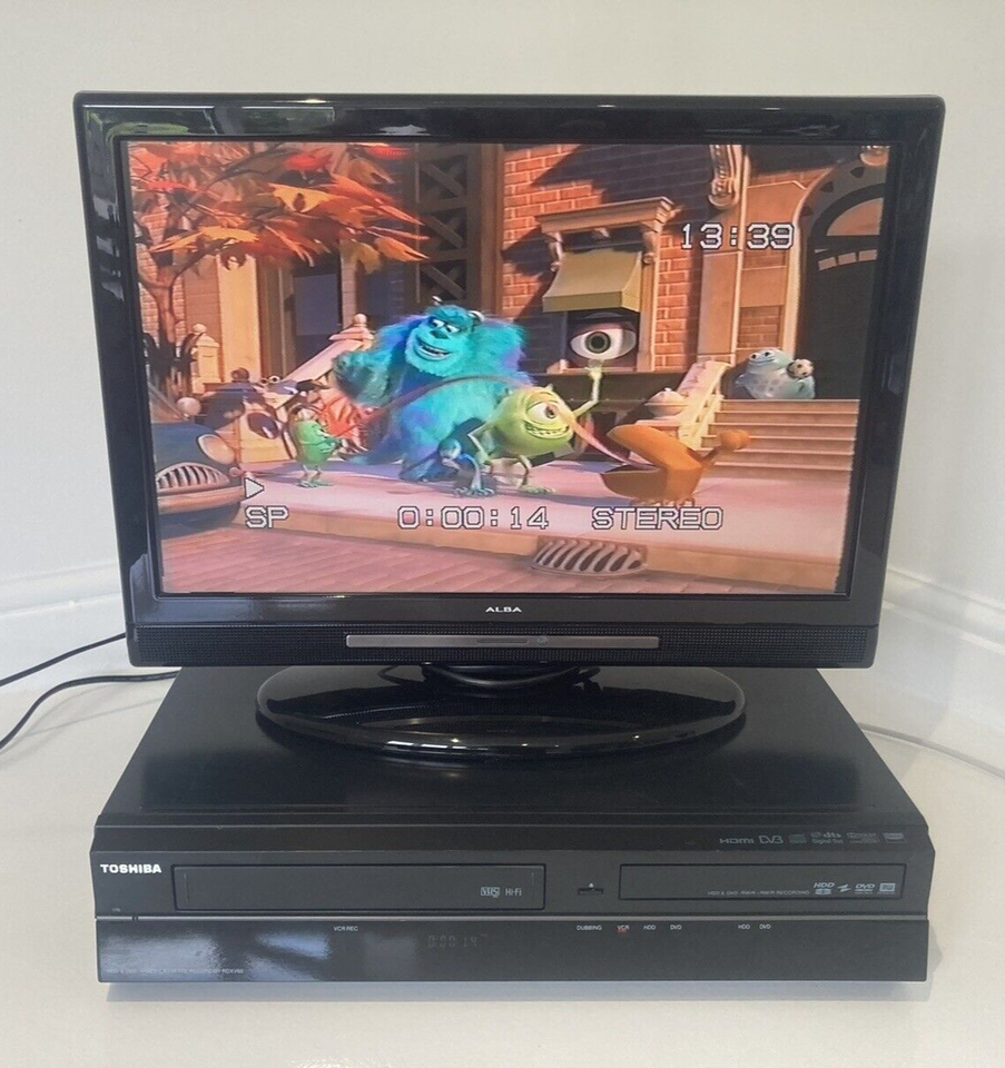 Toshiba RDXV60 320GB DVD VHS HDD Recorder