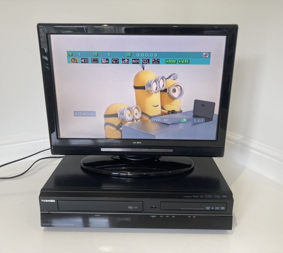 Toshiba RDXV60 320GB DVD VHS HDD Recorder