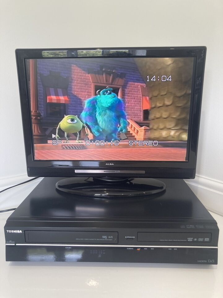 Toshiba RDXV59 DVD VHS HDD Recorder Freeview HDMI Copy VHS to DVD
