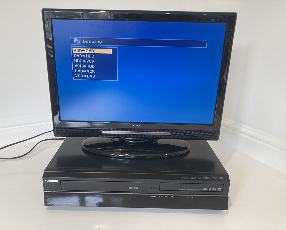 Toshiba RDXV60 320GB DVD VHS HDD Recorder
