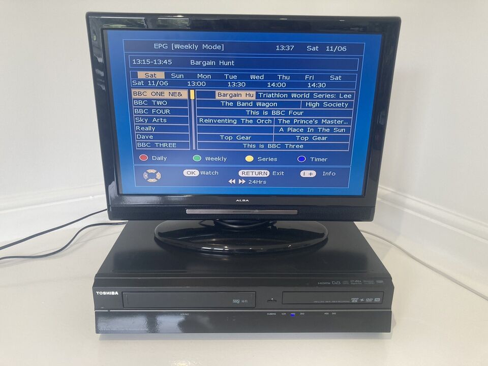 Toshiba RDXV60 320GB DVD VHS HDD Recorder