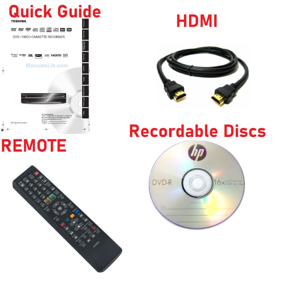 TOSHIBA DVR20 VCR DVD RECORDER