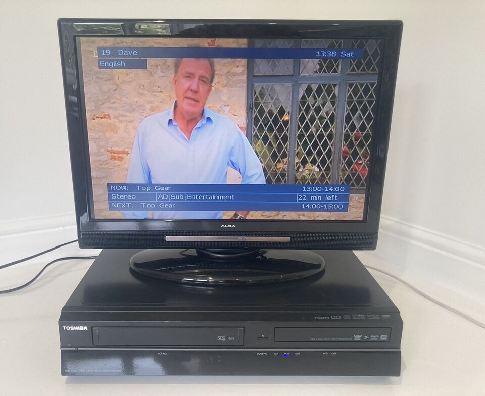 Toshiba RDXV60 320GB DVD VHS HDD Recorder