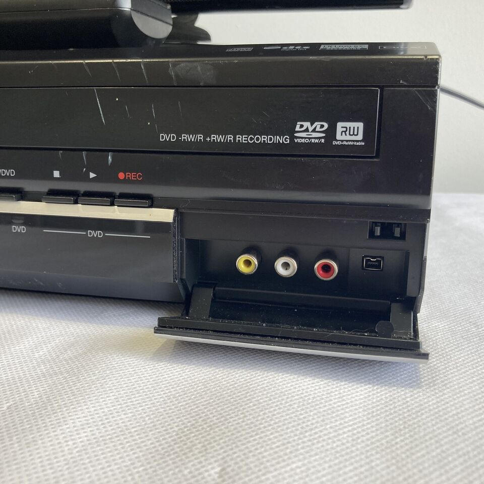 Toshiba DVR18DT DVD VHS Recorder Copy VHS to DVD