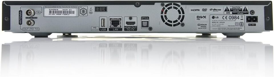 LG HR935M 3D Blu-ray disc player with 500GB HDD Freeview HD