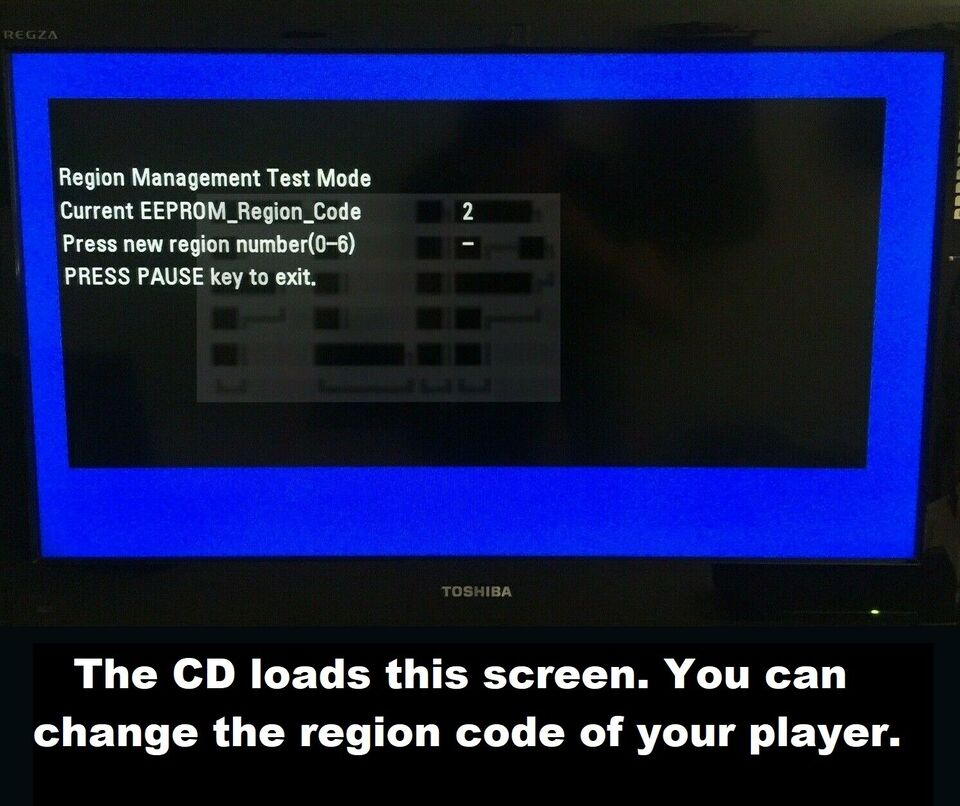 LG DVD Region Code CD