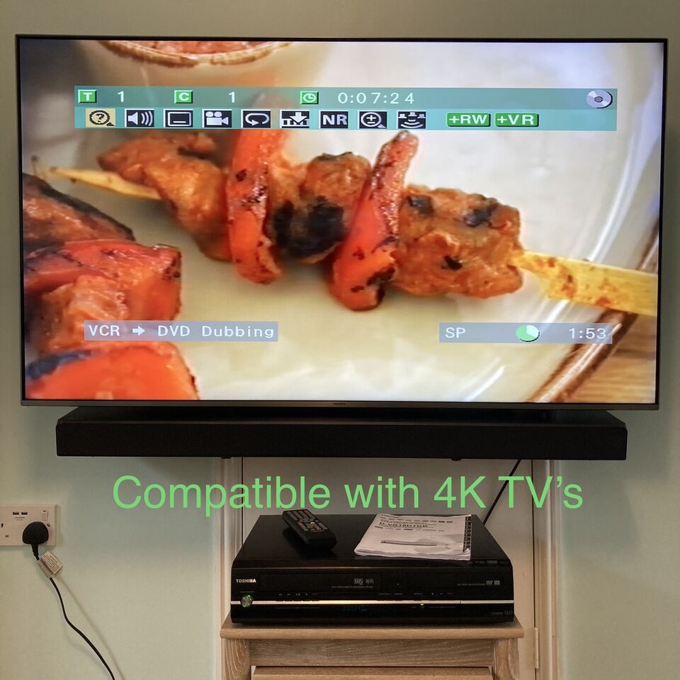 Toshiba DVR18DT DVD VHS Recorder Copy VHS to DVD