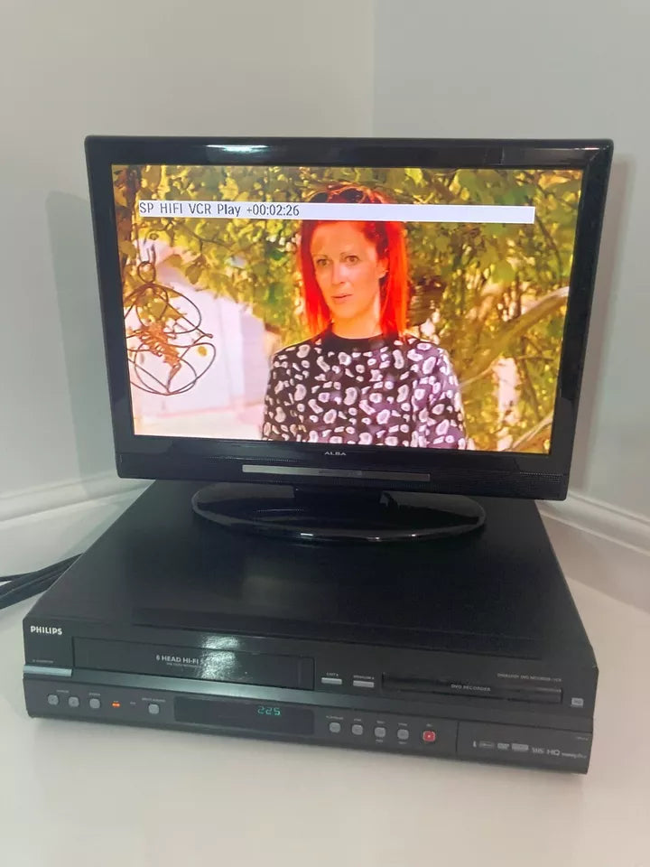 Philips DVDR3432V Copy VHS To DVD Recorder