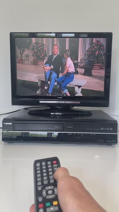 Toshiba RDXV59 DVD VHS HDD Recorder Freeview HDMI Copy VHS to DVD