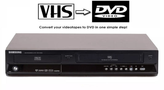 Samsung DVD-VR336 DVD VHS Recorder Copy VHS to DVD