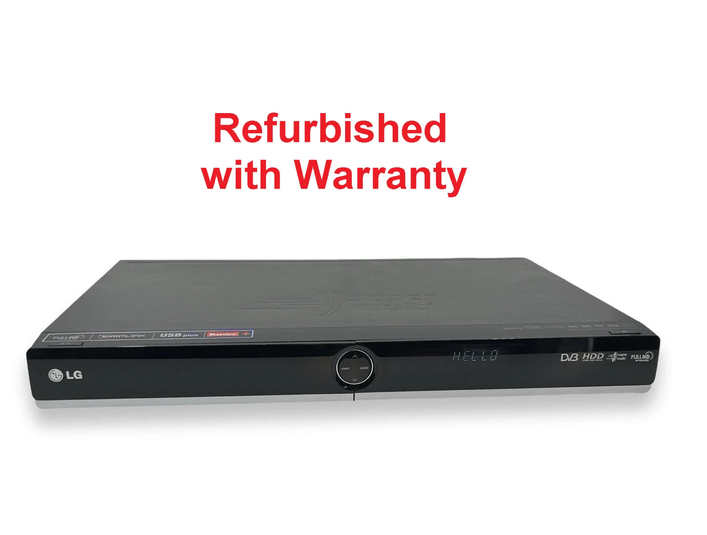 Lg Rht599h Dvd Recorder Hdd 2000GB Hdmi Freeview Multiregional (Refurbished)