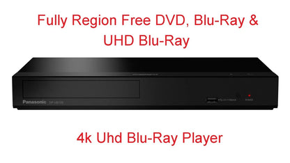 Panasonic Dp-Ub150 4k Blu-ray Player Multi Regional Region Free Usb Ethernet Uhd (Refurbished)