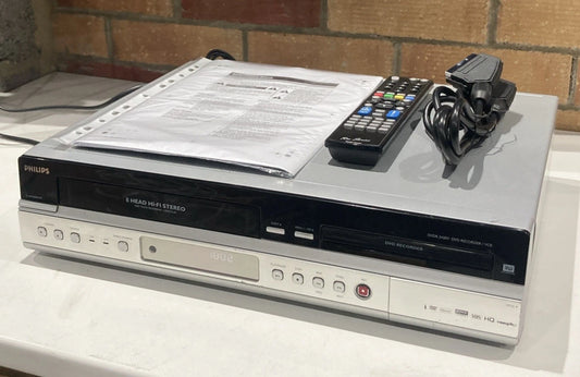 Philips DVDR3430V Copy VHS To DVD Recorder (Refurbished)