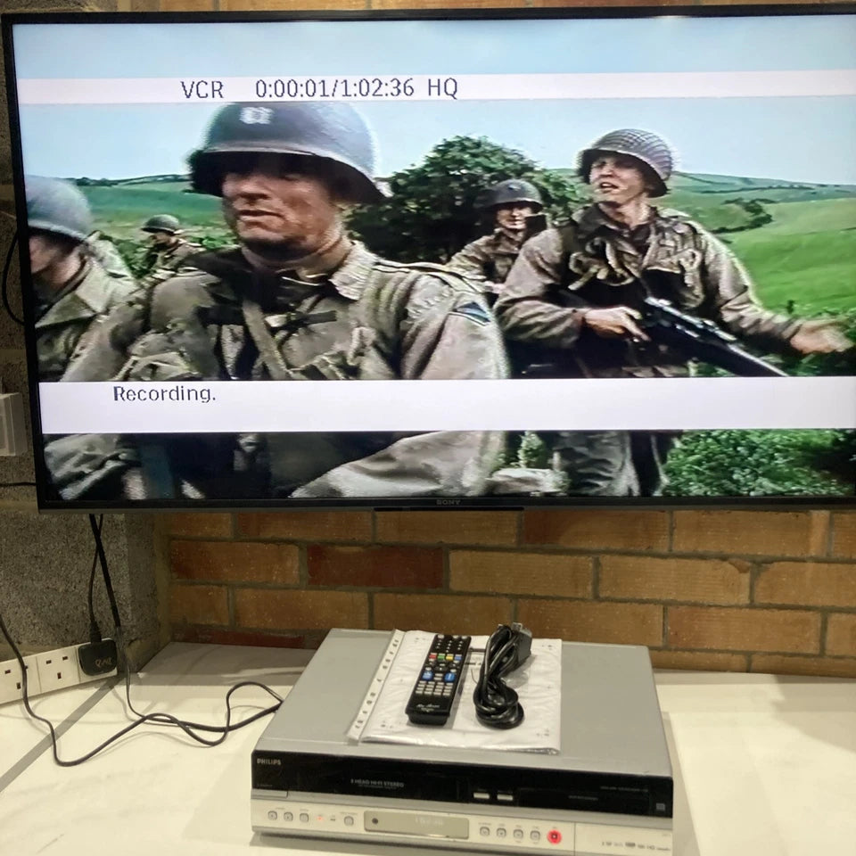 Philips DVDR3430V Copy VHS To DVD Recorder (Refurbished)