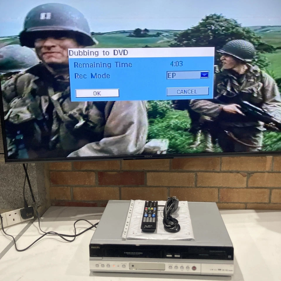 Philips DVDR3430V Copy VHS To DVD Recorder (Refurbished)