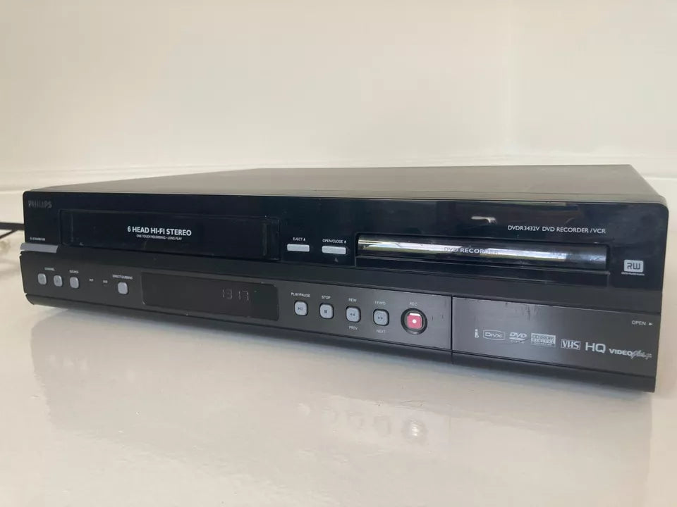 Philips DVDR3432V Copy VHS To DVD Recorder