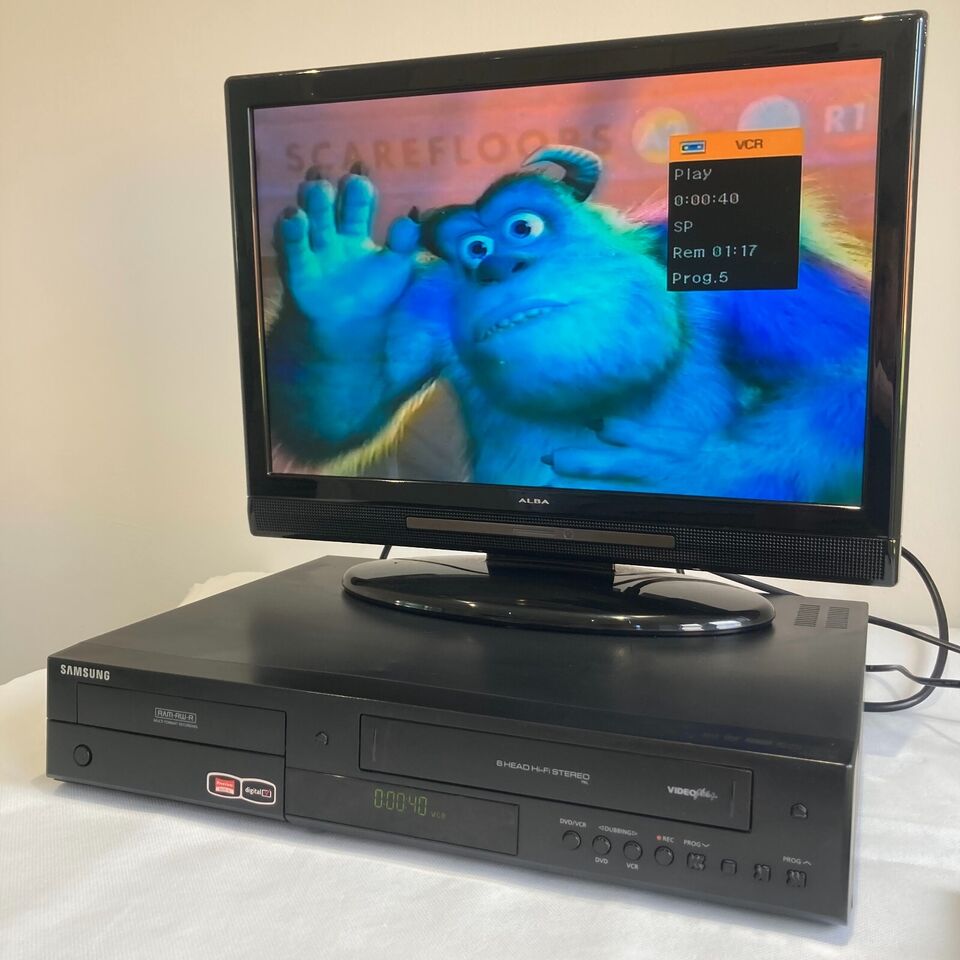 Samsung DVD-VR475M DVD VHS Recorder Copy VHS to DVD (Refurbished)