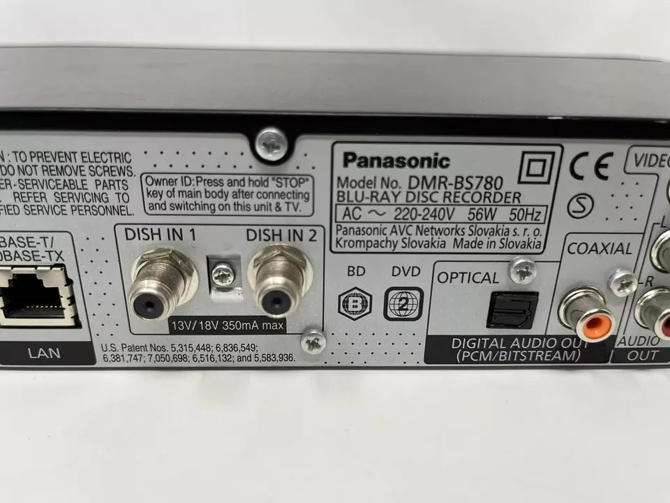 Panasonic DMR-BS780 Blu-Ray Recorder