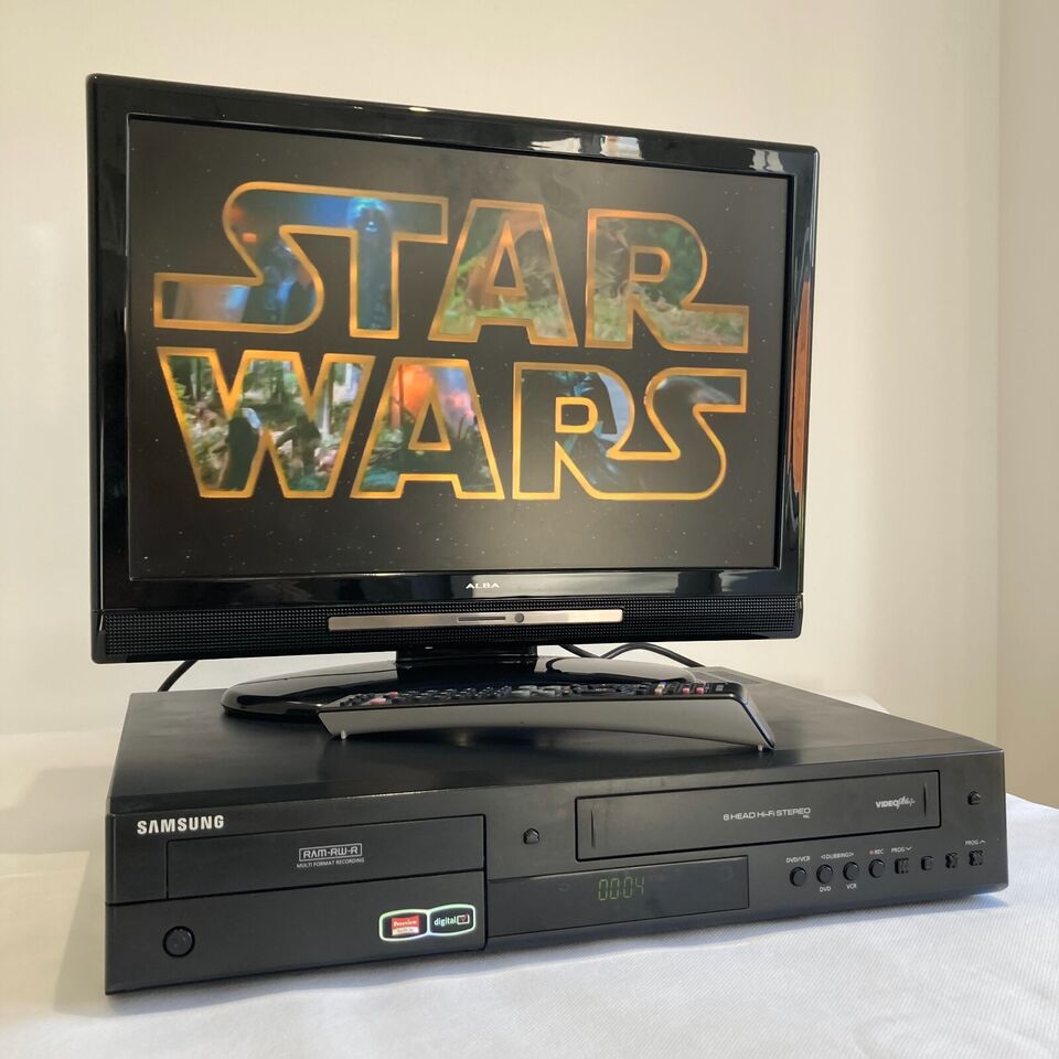 Samsung DVD-VR475M DVD VHS Recorder Copy VHS to DVD (Refurbished)
