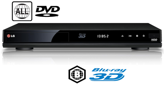 LG HR935M 3D Blu-ray disc player with 500GB HDD Freeview HD