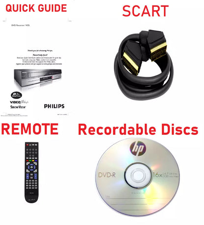 Philips DVDR3432V Copy VHS To DVD Recorder