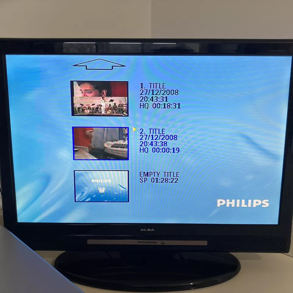 Philips DVDR3510 DVD VHS Recorder Combi Copy VHS To DVD