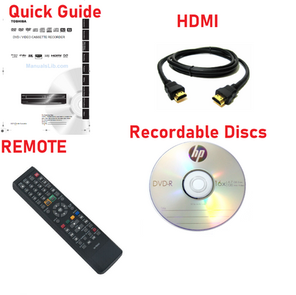 TOSHIBA DVR20 VCR DVD RECORDER