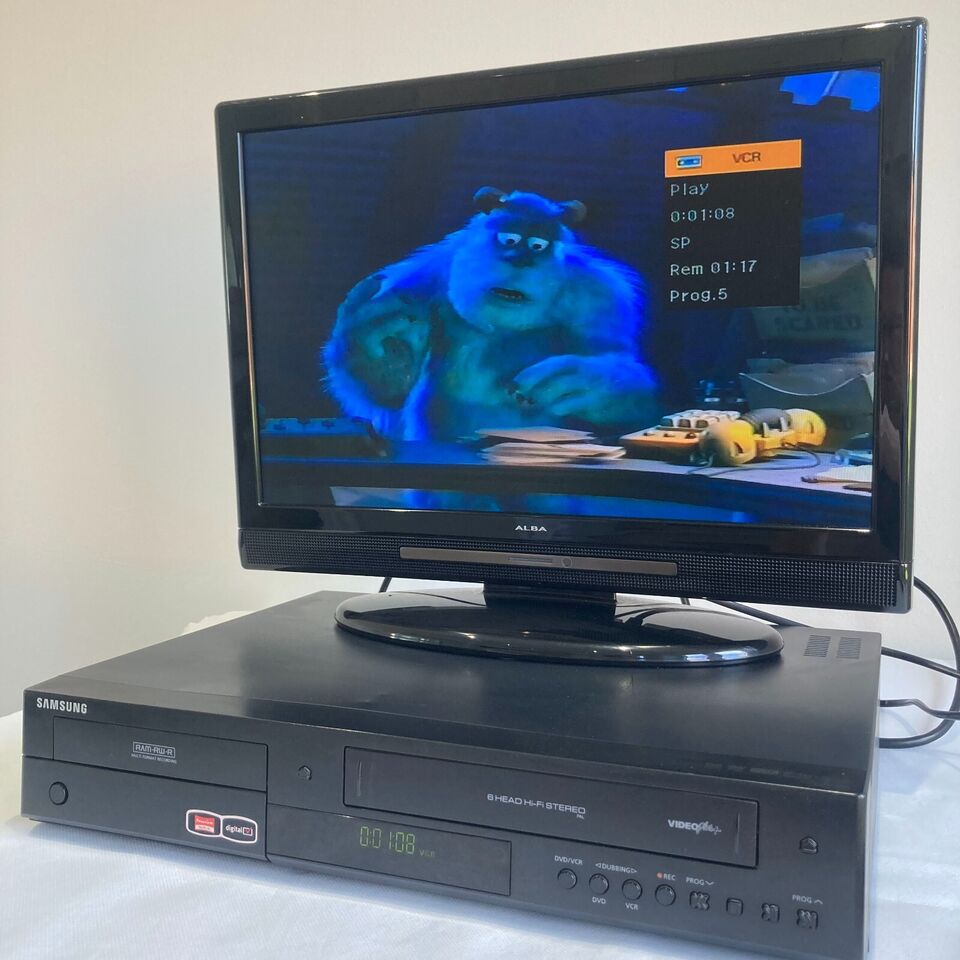 Samsung DVD-VR470M DVD VHS Recorder Copy VHS to DVD